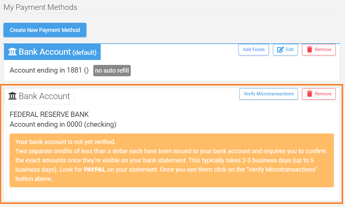 How do I set up ACH billing payment method? – International Bridge