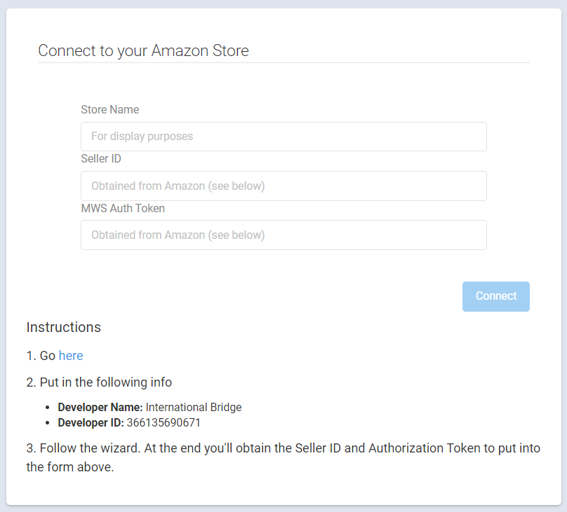 How To Connect Your Amazon Store And Import Orders To Blue ...