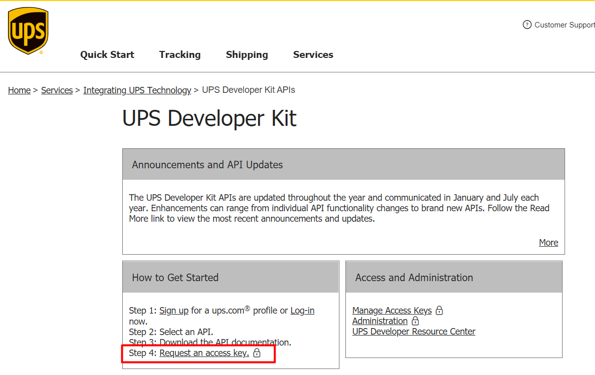 How to create UPS labels using blue? International Bridge